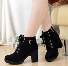 Load image into Gallery viewer, Woman Boots Women Shoes Ladies Thick Fur Ankle Boots Women High Heel Platform Rubber Shoes Snow Boots jmi8