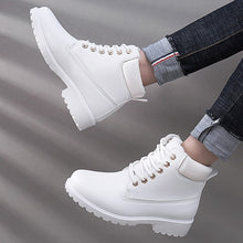 Load image into Gallery viewer, Winter boots women shoes 2019 warm fur plush sneakers women snow boots women lace-up ankle boots winter shoes woman botas mujer