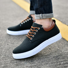 Load image into Gallery viewer, Spring Men&#39;s Canvas Shoes Men Fashion Sneakers Men Comfortable Mens Casual Shoes Lace-Up Brand Driving Shoes Big Size