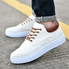 Load image into Gallery viewer, Spring Men&#39;s Canvas Shoes Men Fashion Sneakers Men Comfortable Mens Casual Shoes Lace-Up Brand Driving Shoes Big Size