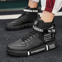 Load image into Gallery viewer, Leader Show Men&#39;s Fashion Casual Shoes High Top Sneaker 2019 Spring New Men Shoes High Quality Non-slip Walking Shoe Zapatillas