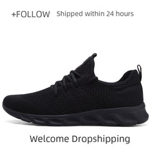 Load image into Gallery viewer, Damyuan Light Running Shoes Flyknit Breathable Lace-Up Jogging Shoes for Man Sneakers Anti-Odor Men&#39;s Casual Shoes Drop Shipping