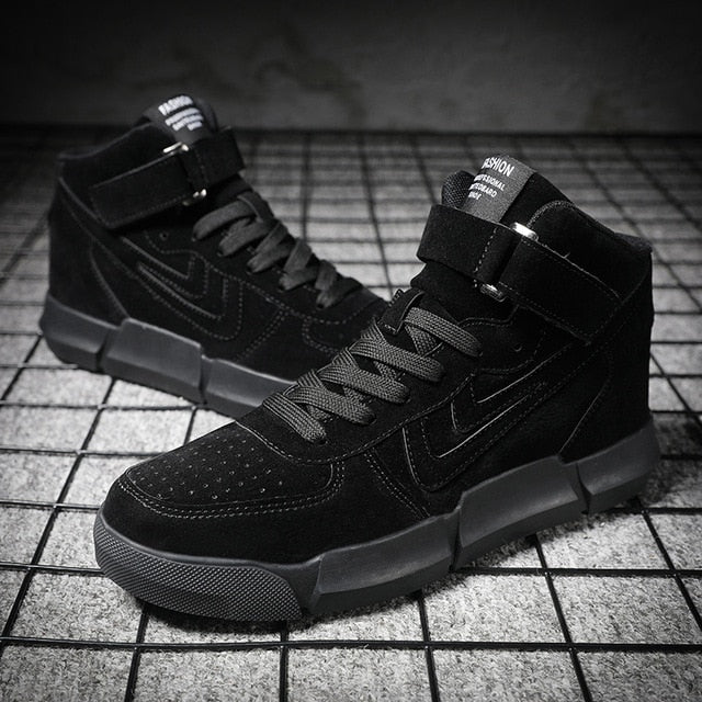 2019 Men Casual Boots Men's Winter Warm Snow Boots Fur Plush High Top Ankle Boots Sneakers Work Shoes Men Botas krasovki 39-44