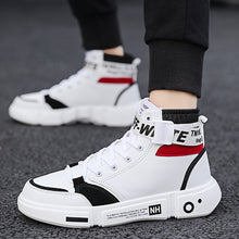 Load image into Gallery viewer, New Men&#39;s High Top Casual Shoes High Quality Comfortable Soft bottom Brand Men Sneakers Light Breathable Trend Flats Shoe