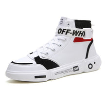 Load image into Gallery viewer, New Men&#39;s High Top Casual Shoes High Quality Comfortable Soft bottom Brand Men Sneakers Light Breathable Trend Flats Shoe