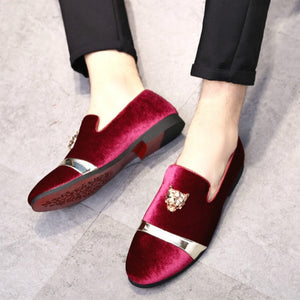 Dropshipping 2019 New Big Size Men's Loafers Slip on Men Leather Shoes Luxury Casual Fashion Trend Brand Men Shoes Wedding Shoes